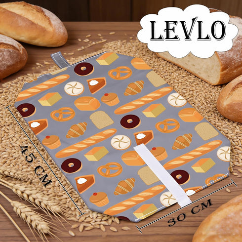 Sourdough Starter Bakery Reusable Bread Wrap Sketch Pastry Breakfast Waterproof Sandwich Wrap Graduation Housewarming