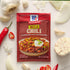Packet, 1.25 oz McCormick Chili Seasoning Mix Mild