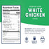 13g 5 oz (Pack 24) Bumble Bee Premium White Chicken Breast with Rib Meat in Water - Protein per Serving - Gluten Free