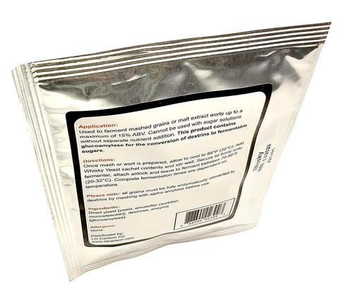 FermFast Whisky Yeast with Enzyme, 30g Package
