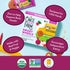 5ct Once Upon a Farm Organic Smart Wheels Toddler Bar, Rasp-Berry & Kale