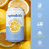 12 Oz Pack 24 3 Spindrift Sparkling Water, Lemon Flavored, Made with Real Squeezed Fruit, Fl Cans, of (Only Calories