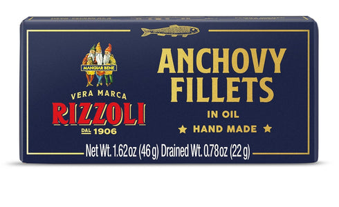 MANGIAR BENE RIZZOLI | Anchovy Fillets in Olive | Hand Made |