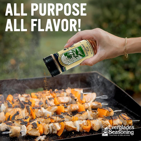 6 oz Everglades Rub Seasoning - Sweet & Spicy Blend for Pork, Beef, Poultry & Wild Game - Dry Marinade for Smoking