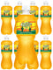 Cactus Cooler orange pineapple 20 fl oz, 10 bottles, total 200 fl oz