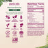 100% 2-Pk, 48oz Smartfruit Harvest Greens + Detox Real Fruit Pure with Kiwi, Cucumber, Kale, Spinach, Lemongrass, Apple