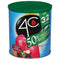4C Reduced Sugar Powdered Drink Mix Canisters, Iced Tea 1 Pack, 28