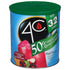 4C Reduced Sugar Powdered Drink Mix Canisters, Iced Tea 1 Pack, 28
