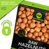 Filberts (16oz 1 LB) Packed NUT CRAVINGS - Raw Hazelnuts with Skin - Unsalted, Shelled, - Fresh in Resealable Bag