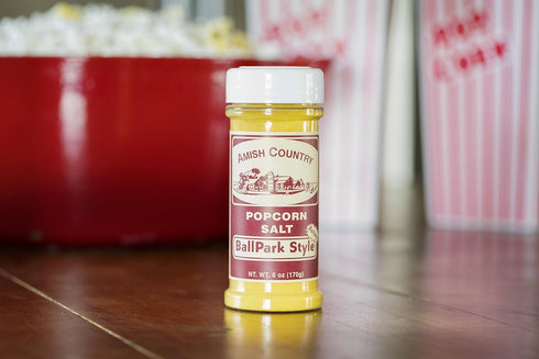 Amish Country Popcorn Oil and Seasoning Variety Pack - Coconut Oil 15 oz & ButterSalt 6 oz