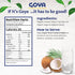 100% 2-Pack (16.9 oz Goya Organic Pure Coconut Water, Tropical Hydration for Smoothies, Mocktails, and Post-Workout