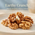 8oz GoodSAM Small Farms - Organic Raw Walnut Halves & Pieces - Pouch - Single Origin - Sourced from Regenerative Farms
