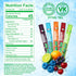 36 Count 1.5oz, Italian Ice Freeze Pops, Freeze Pops Bulk Each is Great Dye Free Popsicles for Sharing, Snacking
