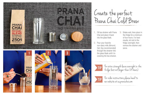 Prana Chai TURMERIC Blend 250 g - All-Natural, No Sugars, No Syrups, No Preservatives