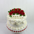 1.5 inches, 12 Count Global Sugar Art Premium Edible Roses, Red, Unwired, Medium by Chef Alan Tetreault