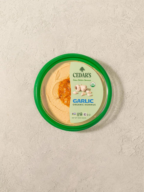 Cedar's Hummus Organic Garlic