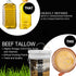 112 oz (7 lbs) Amercian Beef Tallow For Cooking or Skincare