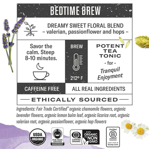 16 Count (Pack 3) (Packaging Numi Organic Tea Sweet Slumber with Chamomile, Valerian Root & Lavender, Box of Tea Bags