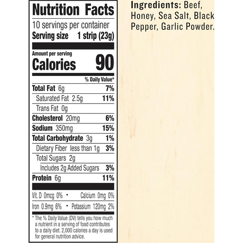 0.8 oz, 10 EPIC Snack Strips, Wagyu Beef Steak, Grass-Fed and Paleo Friendly, ct
