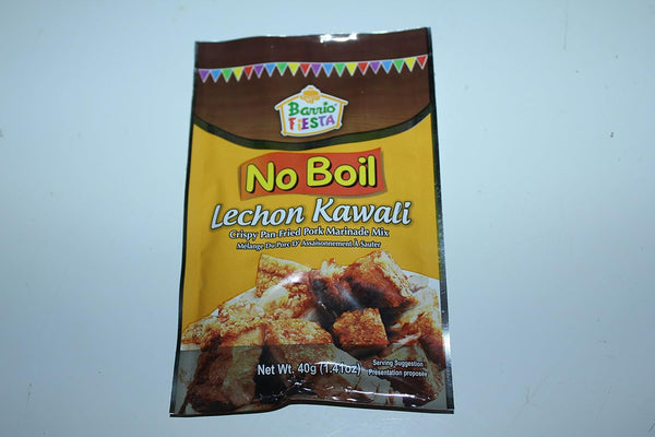 Barrio Fiesta Lechon Kawali Pork Marinade Mix Pack of Three Sachet 40 Grams Per
