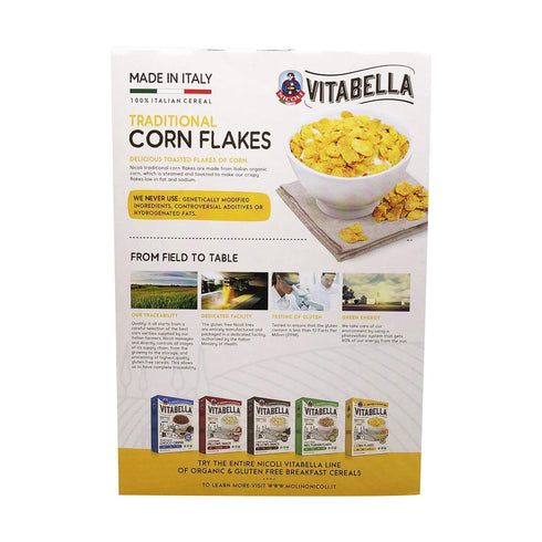 Bella Vita Organic 10.6 OZ VITABELLA Organic Traditional Corn Flakes
