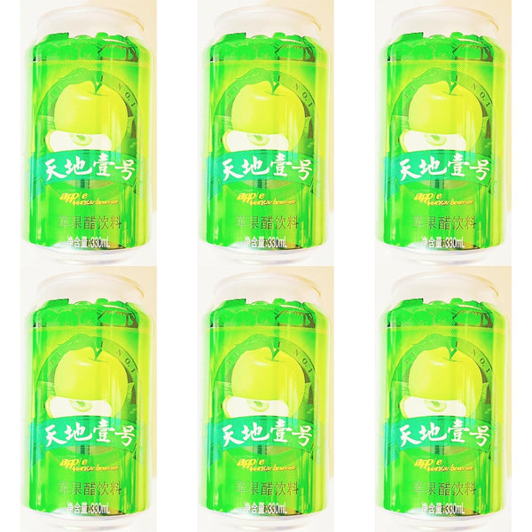 Generic Apple Vinegar Beverage, 330ml, 6 Cans