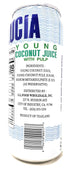 Lucia (6 Pack, 101.4fl.oz) Young Coconut Juice with Pulp Total