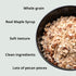 1 lb, 3 Pack, Burl Barley Granola, Maple Syrup & Pecan Granola, Whole Grain Barley Cereal, Rolled Barley Grain