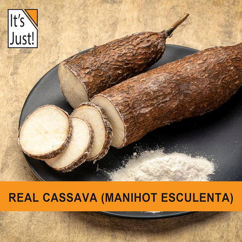 4lb, It's Just - Cassava Flour, Made from Real Yucca Root, Non-GMO, Gluten Free Baking, Tapioca Substitute