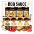 Country Bob's BBQ Sauce Variety Pack - Spicy Sweet, Original, Hickory &