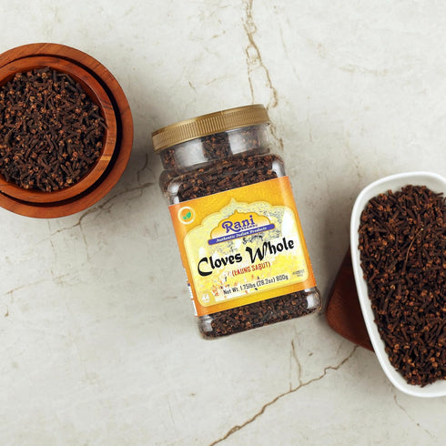 28oz (800g) Rani Cloves Whole (Laung) Great for Food, Tea, Pomander Balls and Potpourri, Hand Selected, Spice, Bulk PET