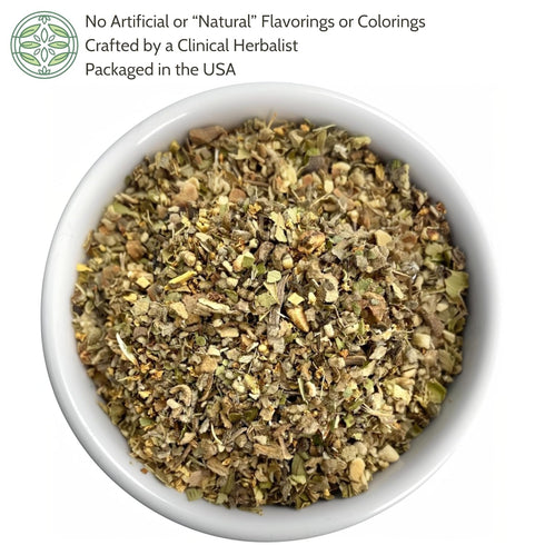 4 oz. (113g), Elanen Naturals Organic Breathe Tea USDA Certified Organic Lung Tea for Bronchial Wellness and Smokers