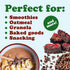 12 Food to Live Sweet Cacao Nibs with Coconut Sugar, Ounces Lightly Sweetened with Coconut Sugar, Raw, Non-Irradiated