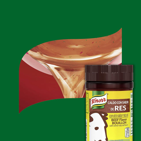 7.9 oz Knorr Beef Flavor Bouillon Granulated For Sauces, Soups and Stews Fat and Cholesterol Free