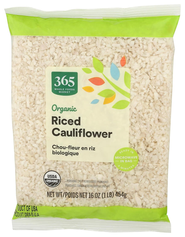 365 by Whole Foods Market , Organic Riced Cauliflower, 16 oz bag