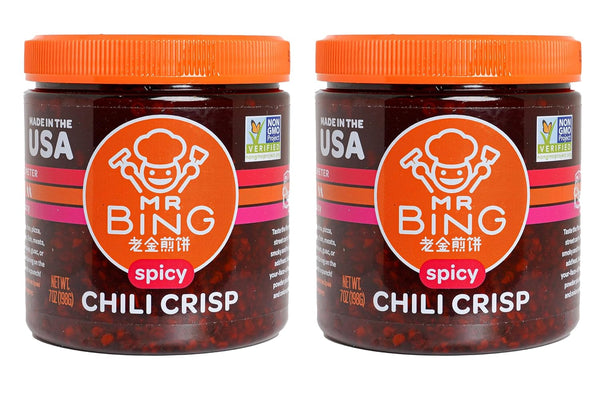 Mr Bing Chili Crisp - Delicious & Flavorful Chili Oil- Made in
