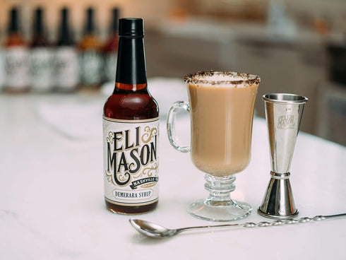 2 10 Eli Mason Demerara Syrup Small-Batch Craft Cocktail Syrup Made with Rich Demerara Sugar for Old Fashioneds