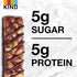 5g 12 Count KIND Nut Bars, Dark Chocolate Mint, Healthy Snacks, Gluten Free, Low Sugar, Protein
