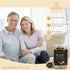 Homtiem Black Garlic 8.82 Oz (250g), Whole Fermented Black Garlic, Non-GMOs, High in Antioxidants, Ready to Eat