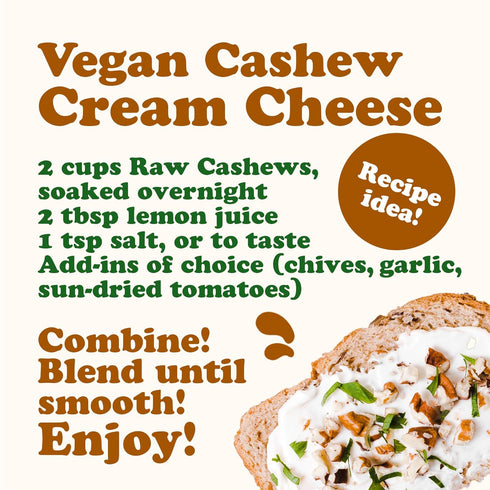 1 W240, Food to Live Cashew Nuts, Pound - Large Size Whole Nuts, Unsalted, Kosher, Raw, Vegan, Bulk
