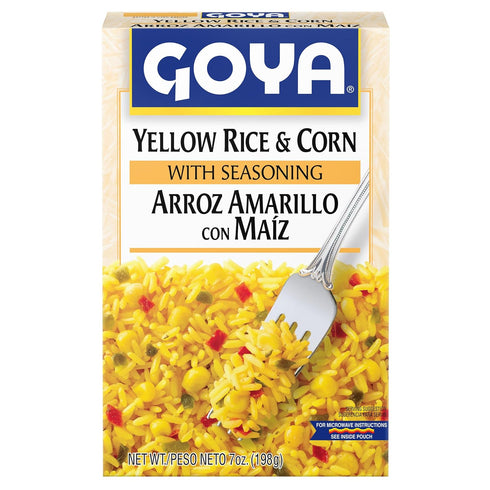 8-Ounce (Pack 24) Goya Foods Yellow Rice and Corn Mix
