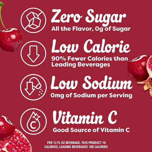 5 Packets, 2.2 oz Crystal Light Drink Mix, Pitcher for Flavorful Hydration and Shareable Refreshment, Cherry