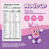 Moo'd Up (10g) 15 Mood Up Strawberry Milk Mix Low Sugar, High Protein Made with Real Strawberries, Dairy-Free, No
