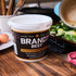 100% 64 oz (4 lb) Brandt Beef Tallow Pure Beef Tallow for Cooking | Tub Beef Tallow for Deep Frying | High Smoke Point