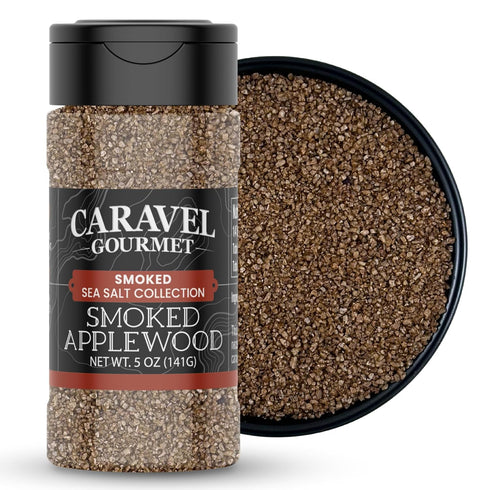 Smoked Applewood Salt for Finishing and Grilling Natural and Aromatic Applewood Smoked