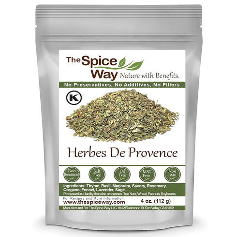 The Spice Way Herbes De Provence, 4oz Fresh Herbs and Spice Seasoning