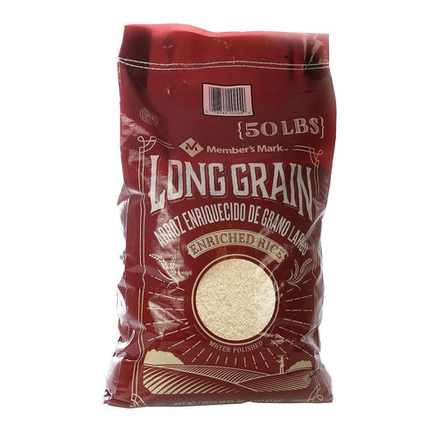 MEMBERS MARK Member'sMark Long Grain White Rice, 50 Pound