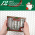 36 (Pack 3) Mint Chocolate Candy Spoons, Hot Cocoa and Coffee Stir Sticks, Christmas Stocking Stuffers Total Pieces