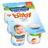 Stonyfield Organic YoBaby Whole Milk Baby Yogurt Cups with Probiotics, Plain, 4 Oz, 6