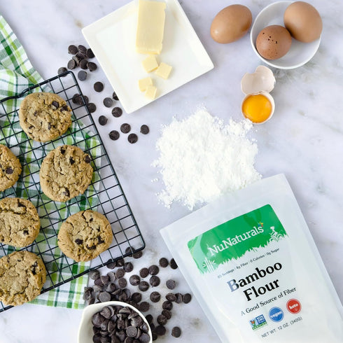 12 oz. (2-Pack) NuNaturals Bamboo Flour